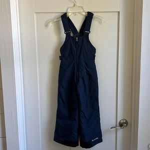Columbia Omni Shield Navy Blue Ski Bibs